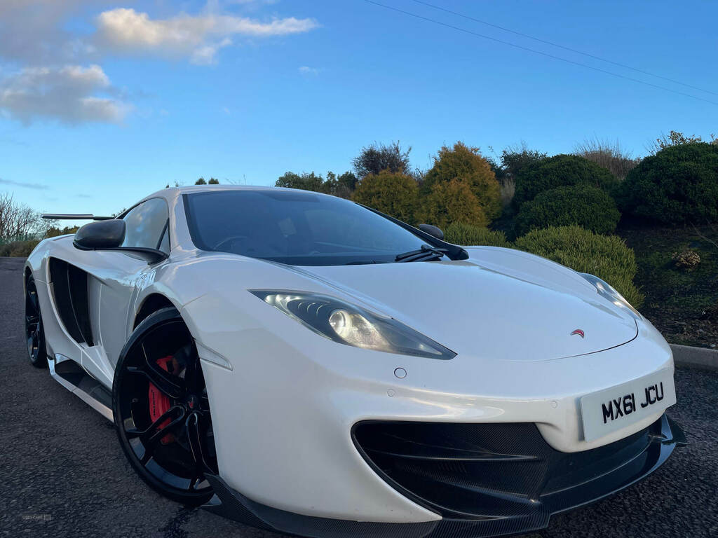 McLaren 12C Coupe MX61JCU White