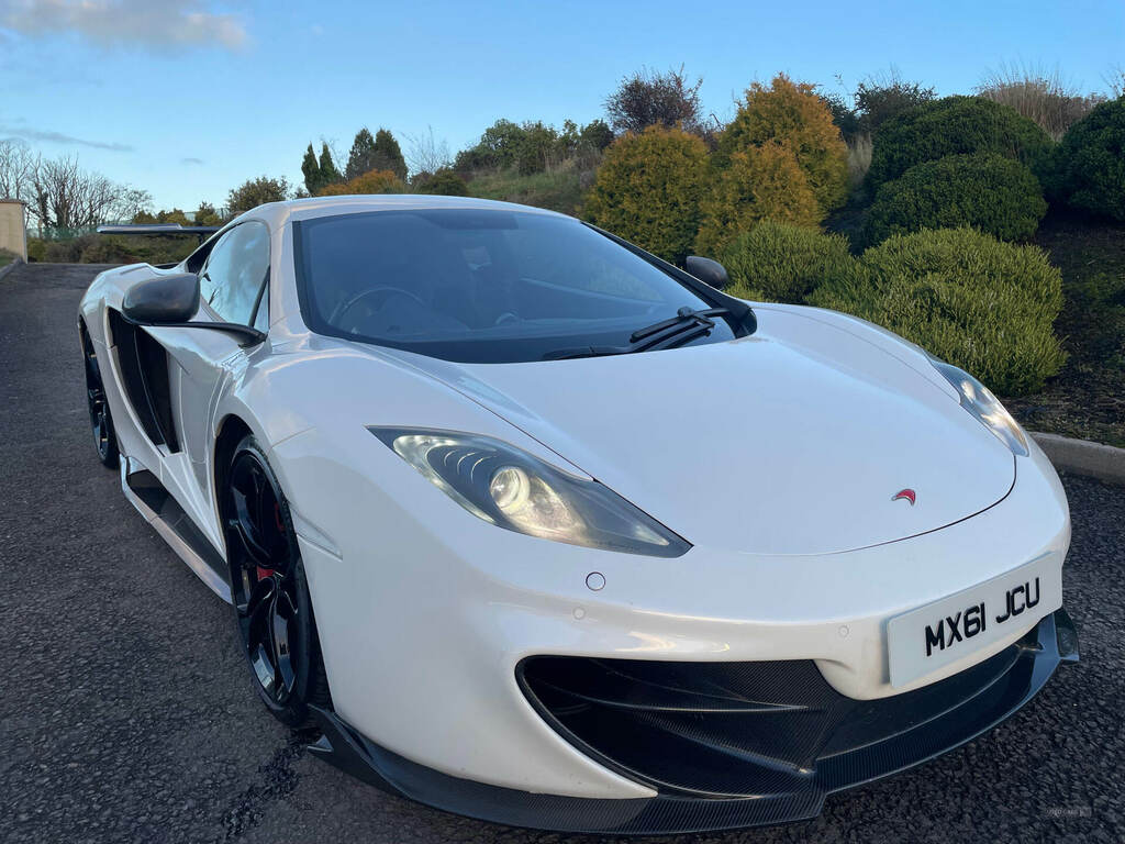 McLaren 12C Coupe MX61JCU White #4