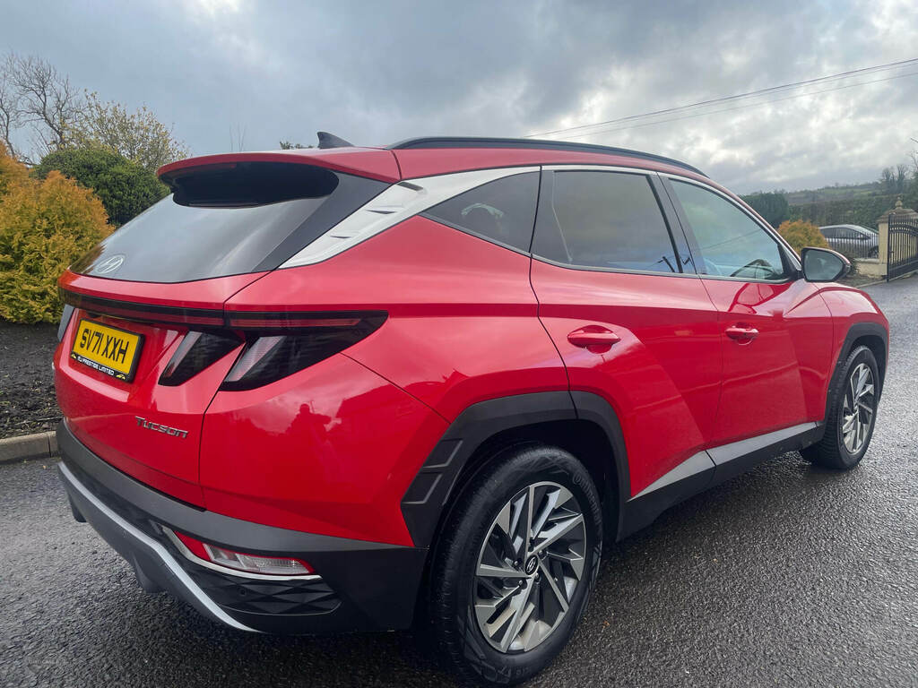 Hyundai Tucson 1.6 Tgdi Premium 2Wd SV71XXH Red #3