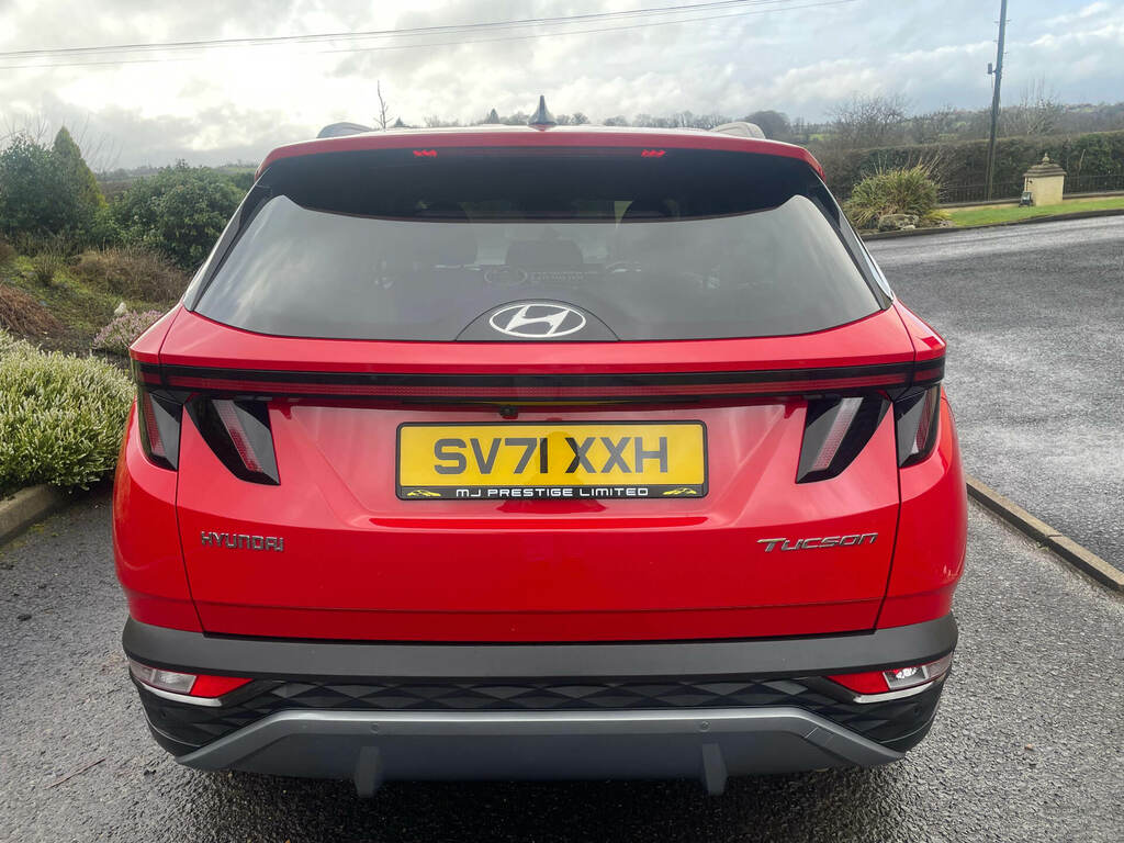 Hyundai Tucson 1.6 Tgdi Premium 2Wd SV71XXH Red #6