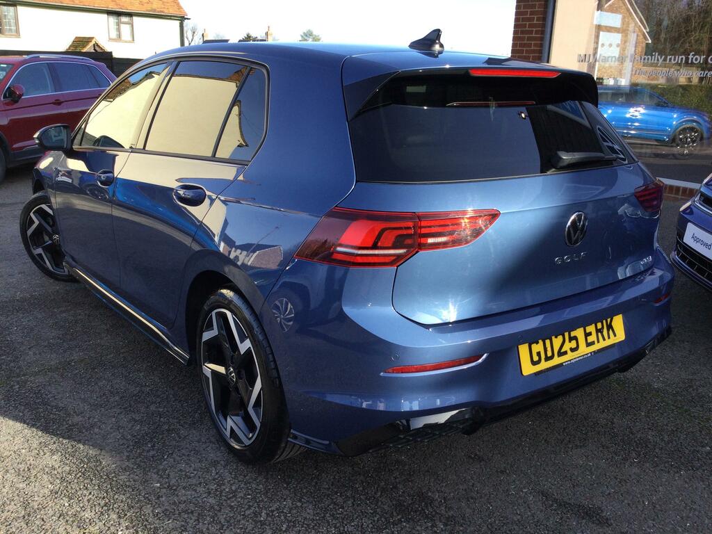 Volkswagen Golf 1.5 Etsi Mhev R-line Hatchback Hybrid D GD25ERK Blue #2