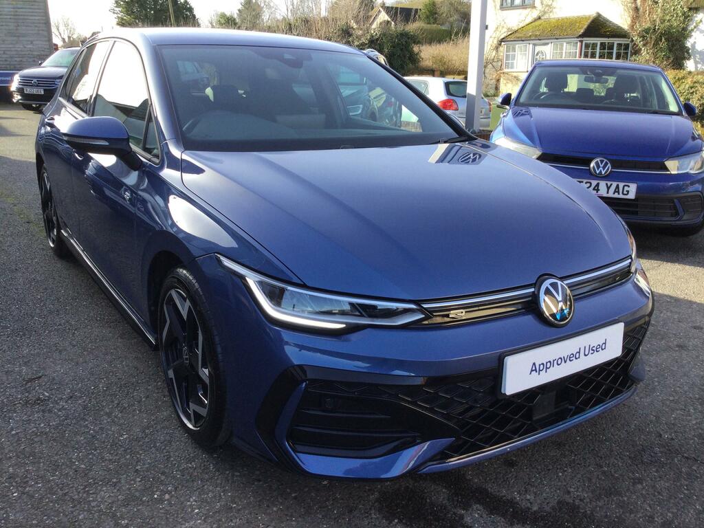 Volkswagen Golf 1.5 Etsi Mhev R-line Hatchback Hybrid D GD25ERK Blue #5