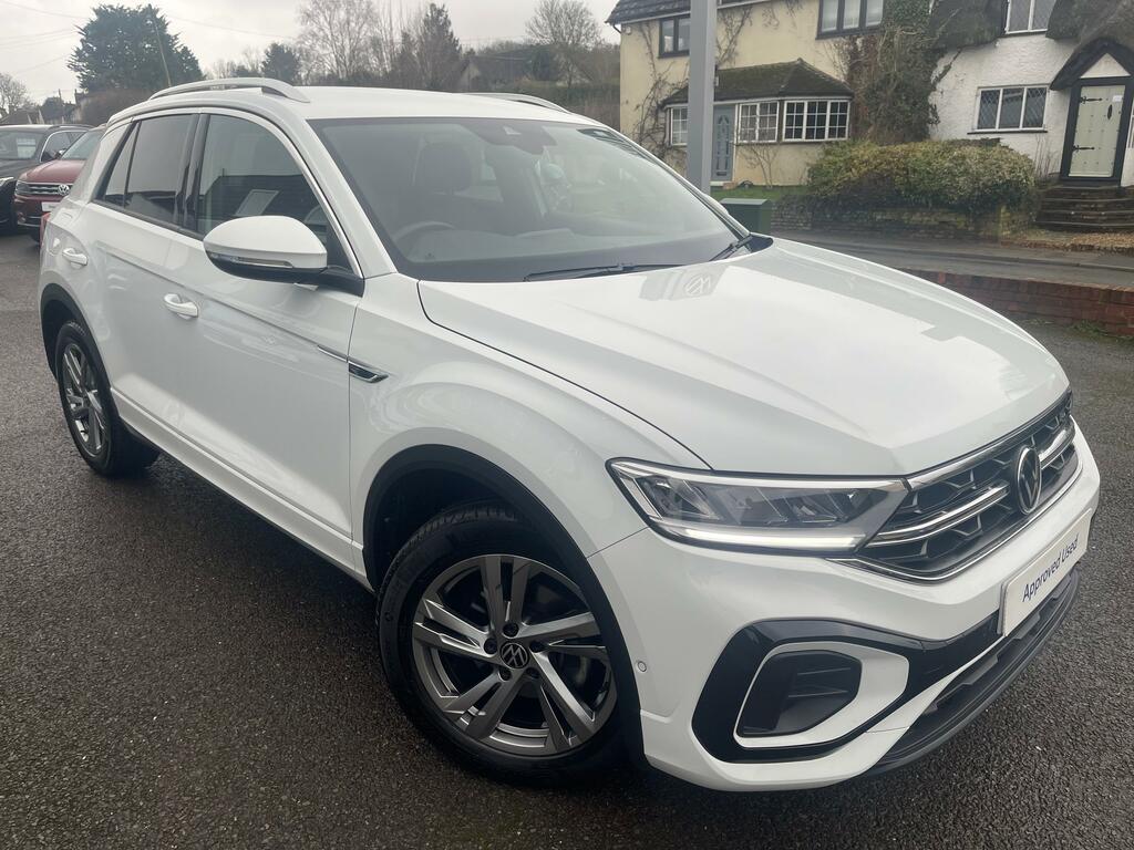 Volkswagen T-Roc 1.5 Tsi R-line Suv Dsg Euro 6 Ss 15 White