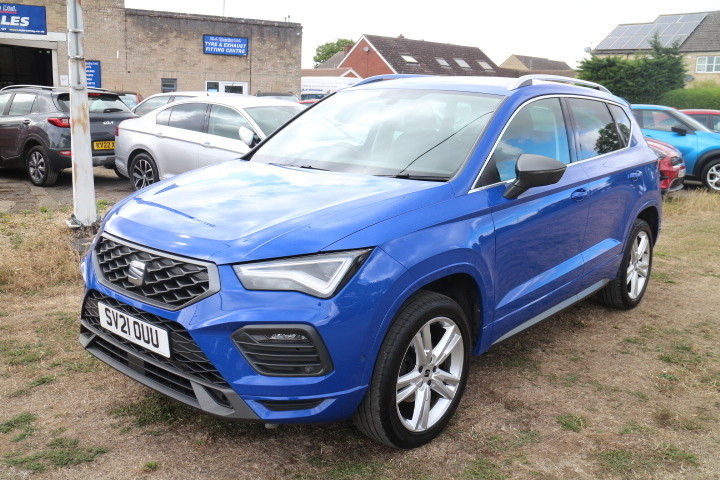 Seat Ateca Tsi Evo Fr Dsg SV21OUU Blue #2