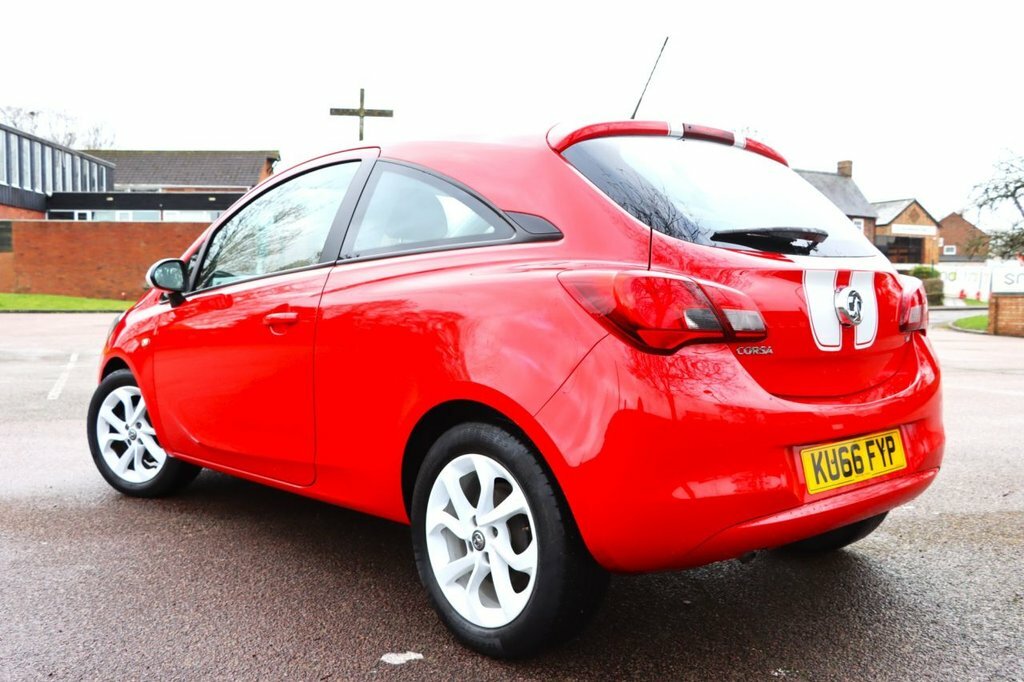 Vauxhall Corsa 1.4L Sting KU66FYP Red #3