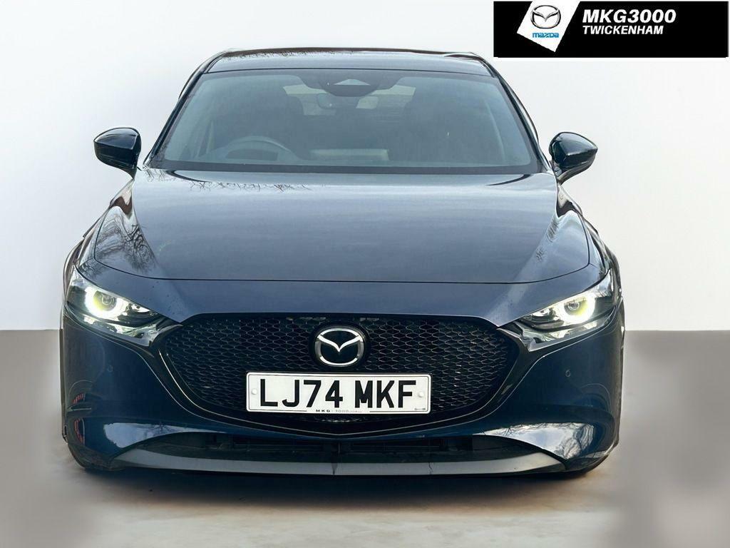Mazda 3 2.0 E-skyactiv-g Mhev Exclusive-line Euro 6 Blue #2