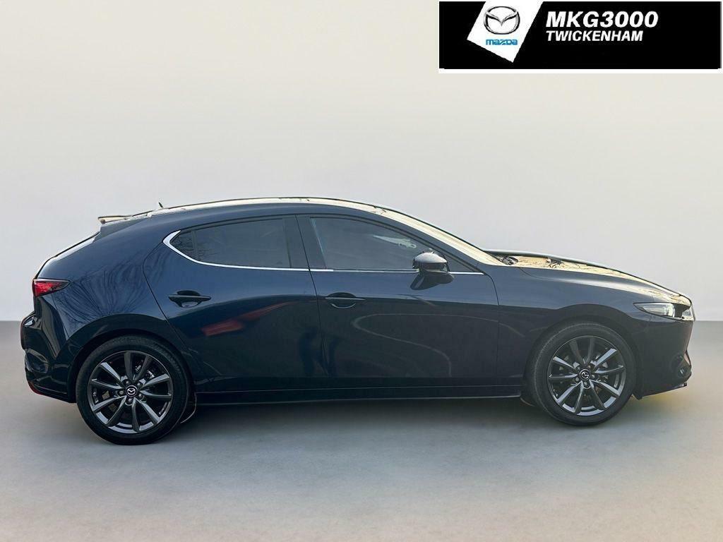 Mazda 3 2.0 E-skyactiv-g Mhev Exclusive-line Euro 6 Blue #3