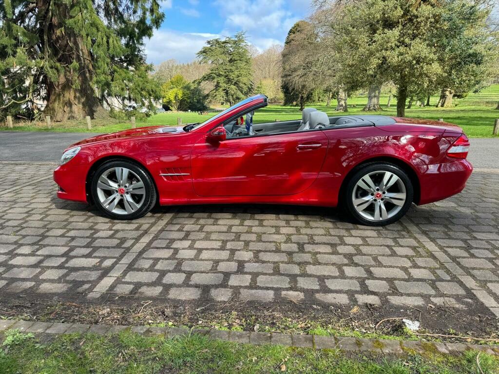 Mercedes-Benz SL Class 3.5 Sl350 7G-tronic Red #6