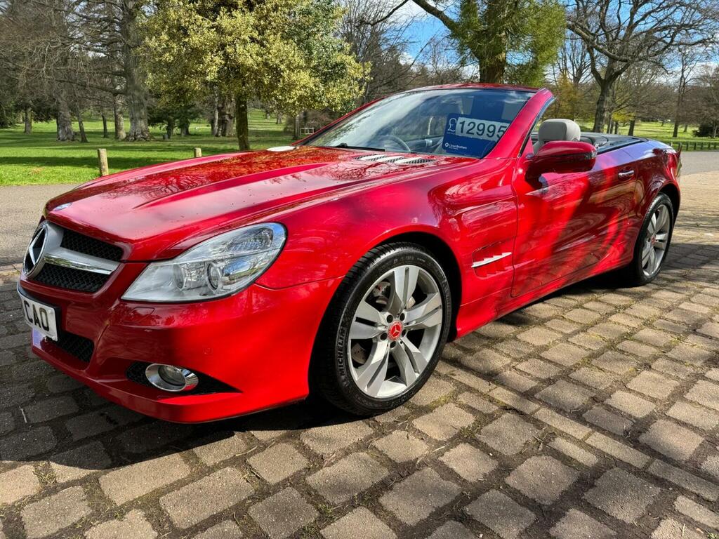 Mercedes-Benz SL Class 3.5 Sl350 7G-tronic Red #2