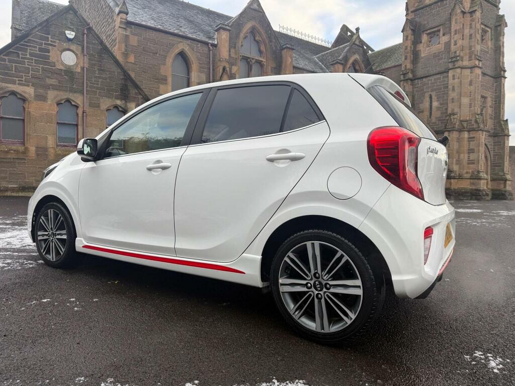 Kia Picanto 1.0 Gt-line Euro 6 FP18RAU White #4