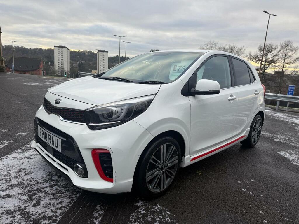 Kia Picanto 1.0 Gt-line Euro 6 FP18RAU White #3
