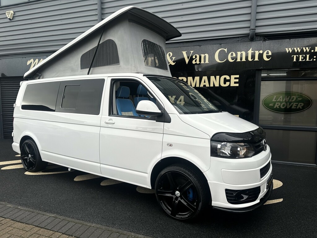 Volkswagen Transporter Camper Van 2.0 Tdi T30 Trendline 201515 White #2