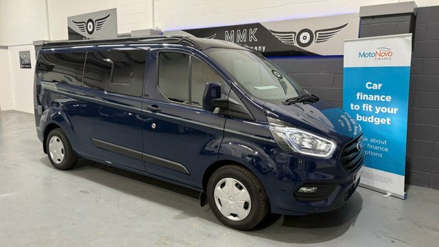 Ford Transit Custom 320 Ecoblue Trend Panel MA22AZB Blue #2
