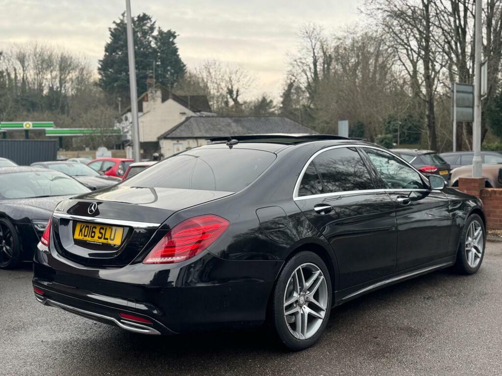 Mercedes-Benz S Class 3.0 S350ld V6 Amg Line G-tronic Euro 6 S S KO16SLU Black #4