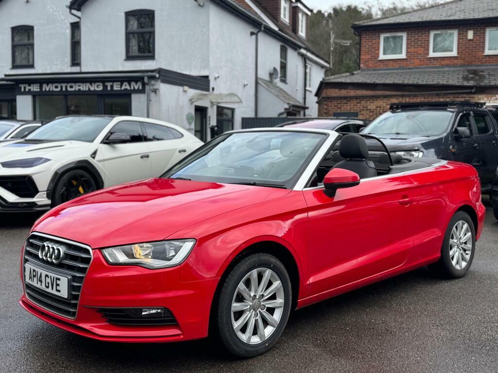 Audi A3 Cabriolet 2.0 Tdi Se Euro 6 S S Red