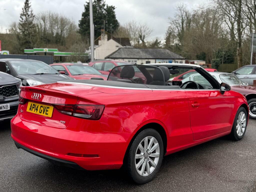 Audi A3 Cabriolet 2.0 Tdi Se Euro 6 S S Red #4