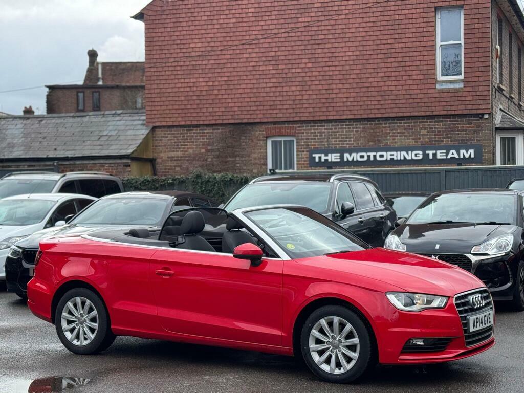 Audi A3 Cabriolet 2.0 Tdi Se Euro 6 S S Red #2
