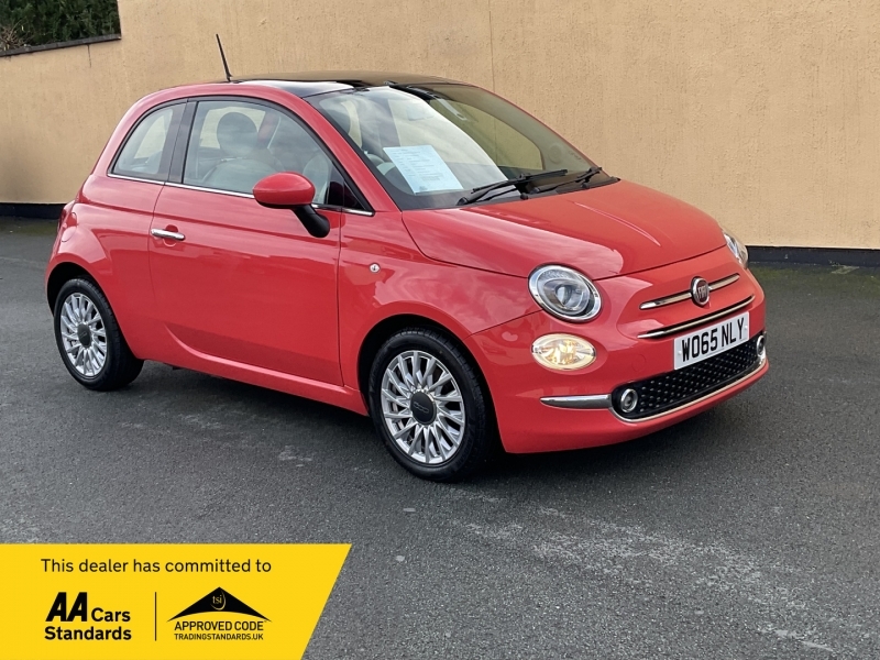 Fiat 500 Lounge Pink