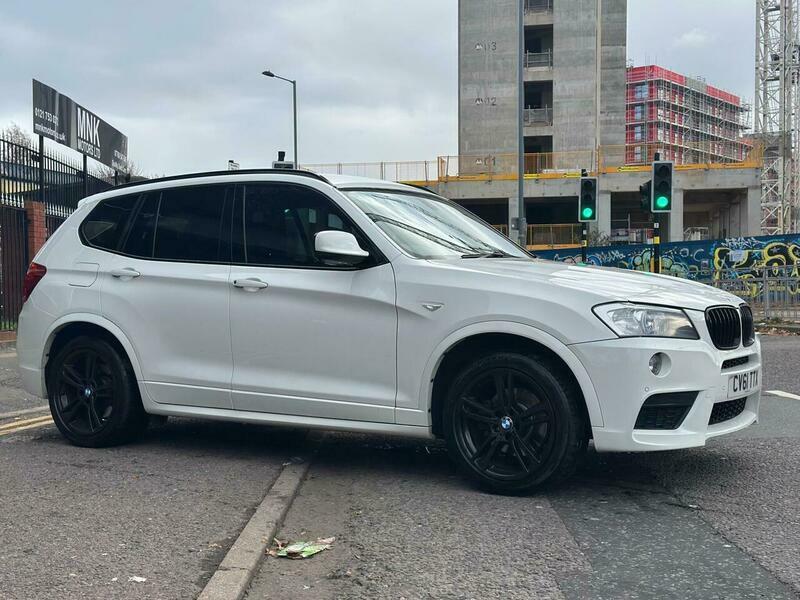 BMW X3 3.0 30D M Sport CV61TTX White #6