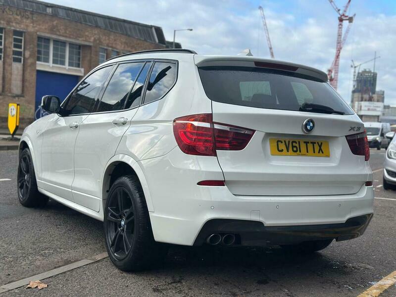 BMW X3 3.0 30D M Sport CV61TTX White #4