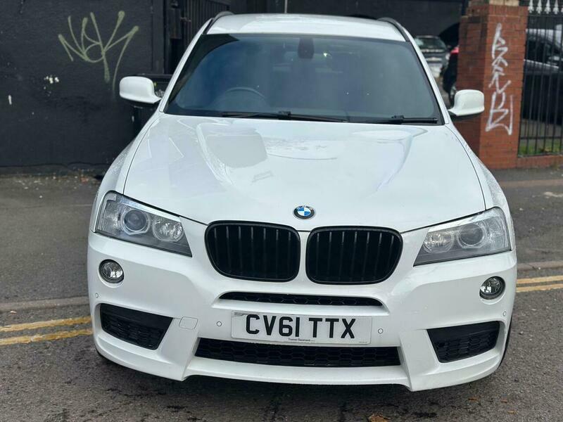 BMW X3 3.0 30D M Sport CV61TTX White #2