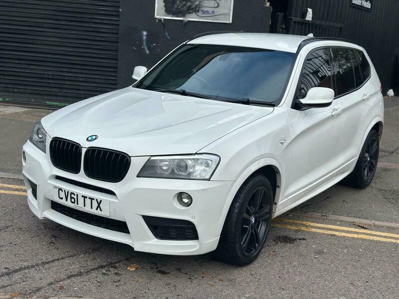 BMW X3 3.0 30D M Sport CV61TTX White #3