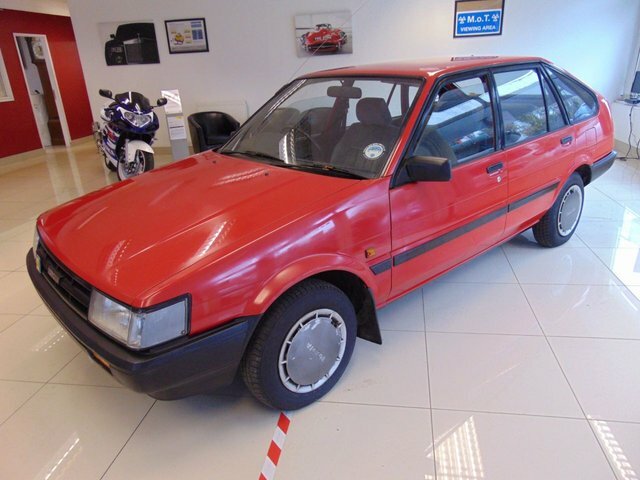 Toyota Corolla 1985 1.3 Gl 65 Bhp Red #6