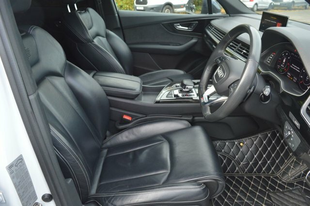 Audi Q7 2019 3.0 Tdi V6 50 Black Edition Suv Ti E21DOK White #3