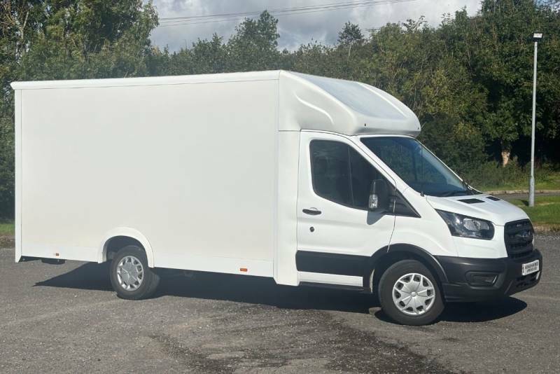 Ford Transit Custom 2.0 Ecoblue 130Ps Low-entry Luton - 2020 70 CU70HBJ White #2