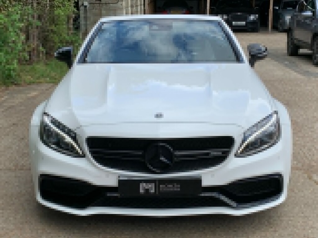 Mercedes-Benz C Class C63 Amg 4.0 V8 Biturbo Spds Mct Cabriolet BV17BVP White #5
