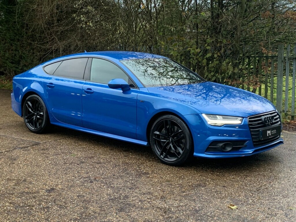 Audi A7 3.0 Bitdi Black Edition Sportback Quattro Blue