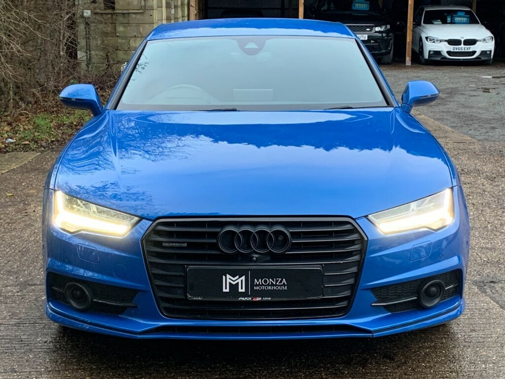 Audi A7 3.0 Bitdi Black Edition Sportback Quattro NB15TJB Blue #5