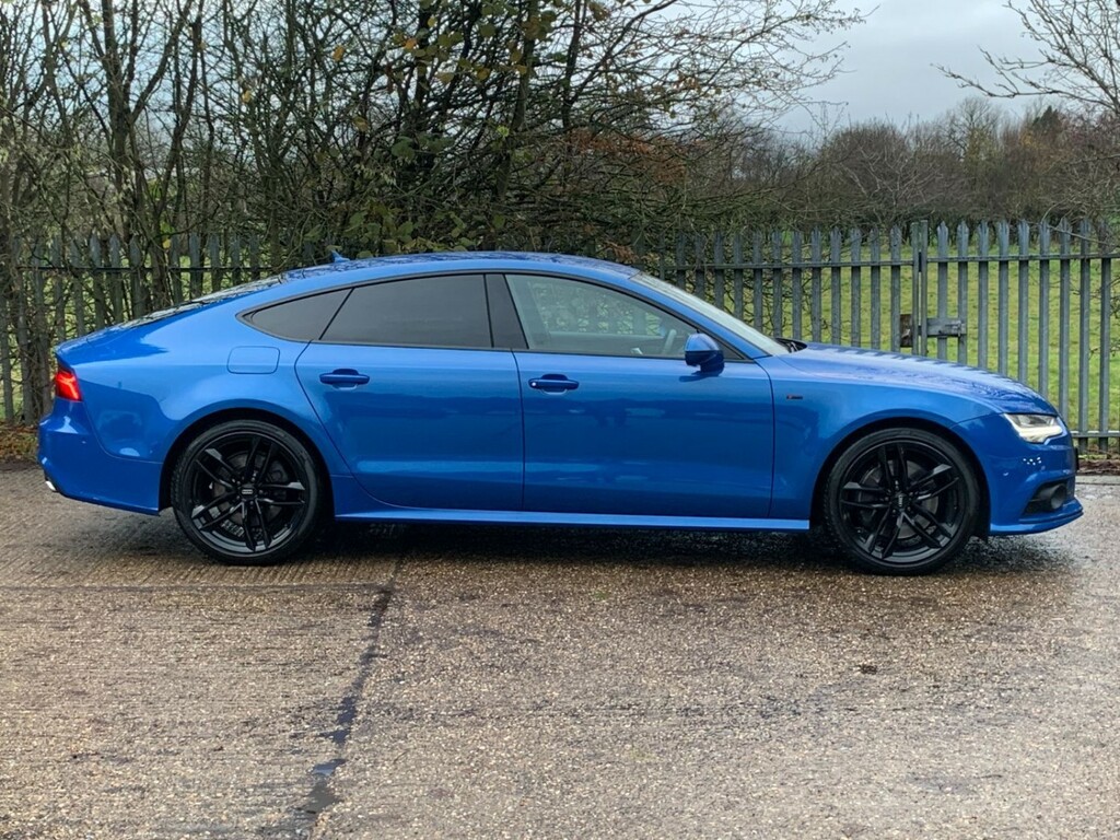 Audi A7 3.0 Bitdi Black Edition Sportback Quattro NB15TJB Blue #2