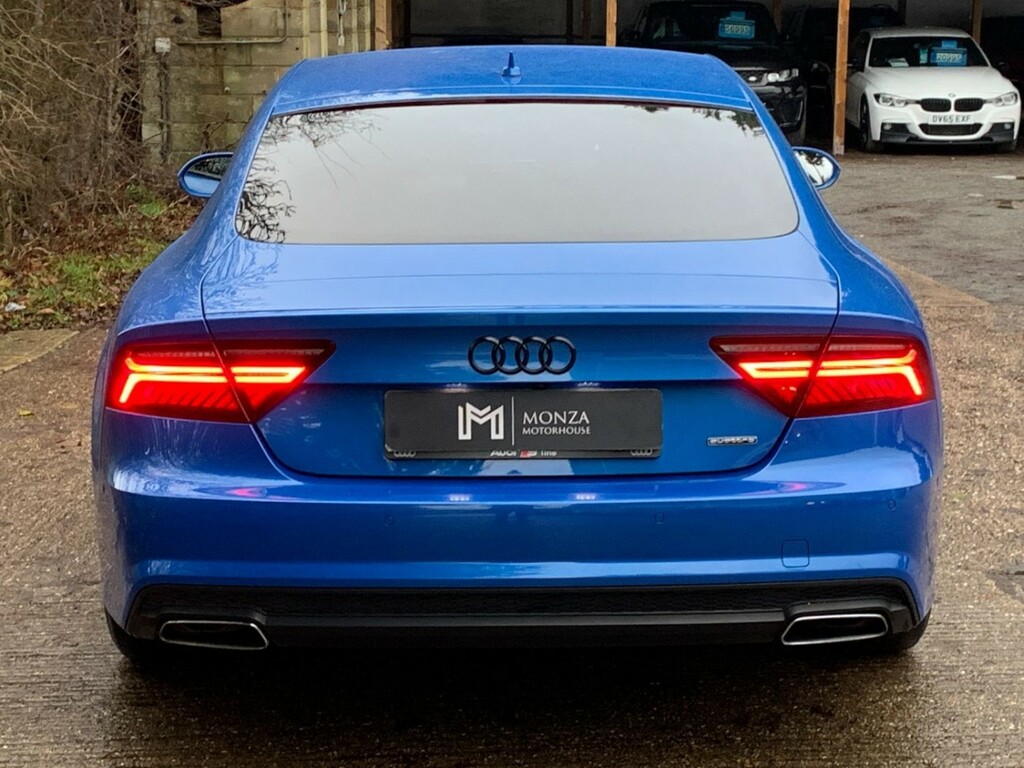 Audi A7 3.0 Bitdi Black Edition Sportback Quattro NB15TJB Blue #4