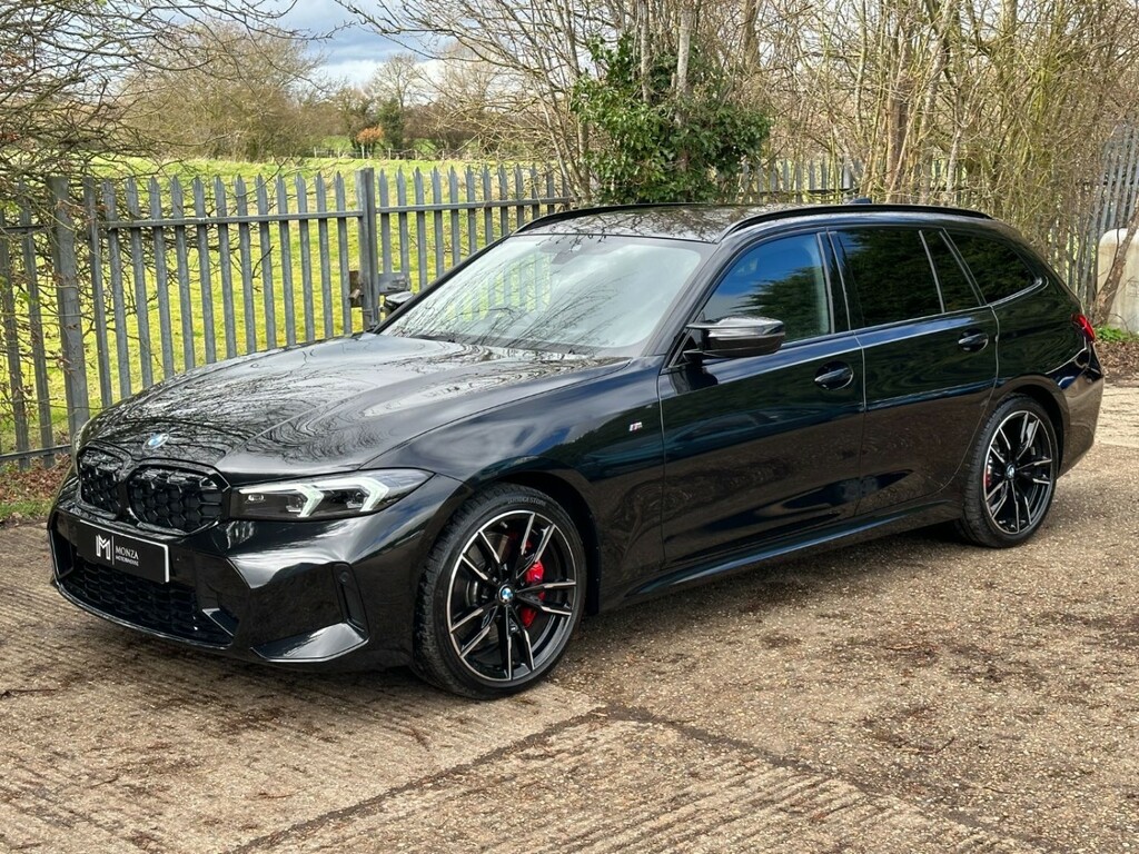 BMW 3 Series M340i 3.0 Mht Estate Xdrive Black #6