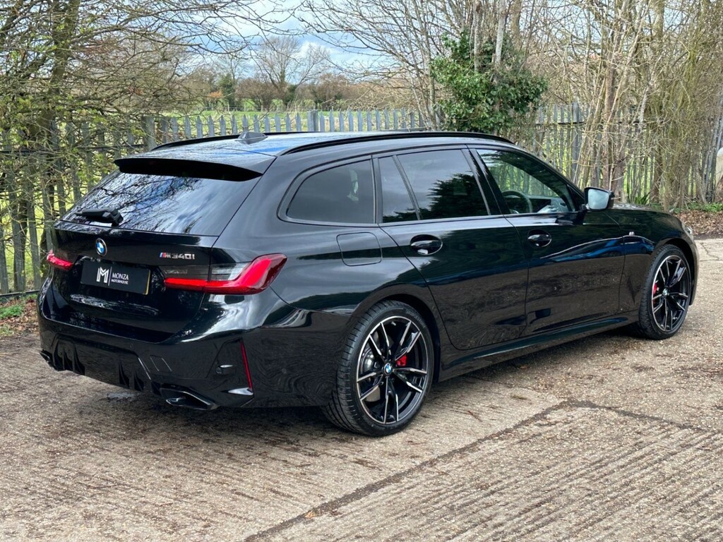BMW 3 Series M340i 3.0 Mht Estate Xdrive Black #3