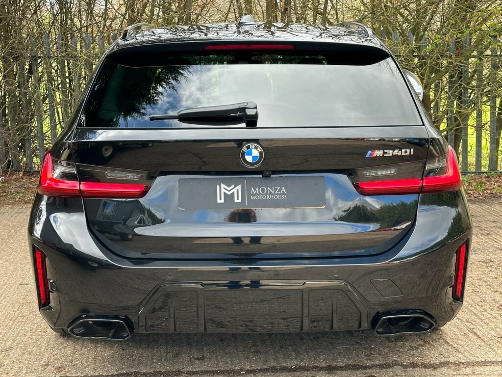 BMW 3 Series M340i 3.0 Mht Estate Xdrive Black #4