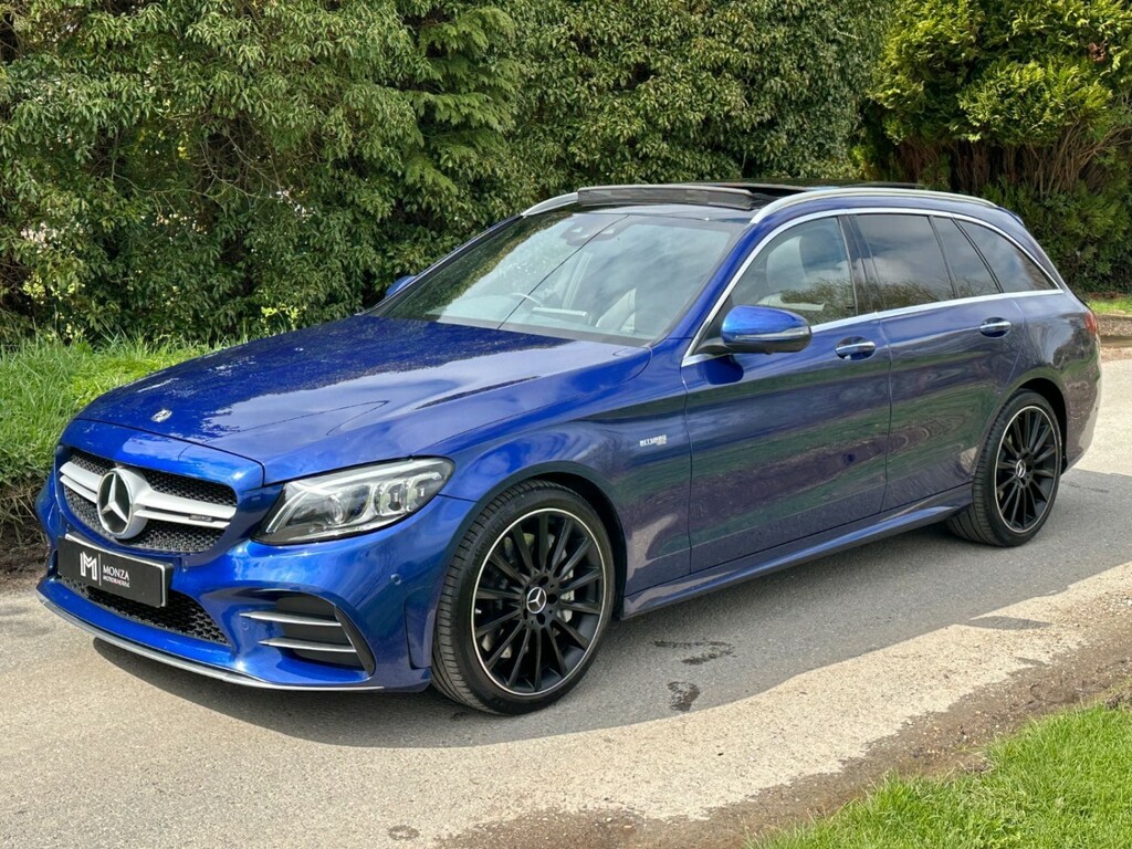 Mercedes-Benz C Class 3.0 C43 Amg Edition Premium Plus Estate 4Matic AF68XMH Blue #6