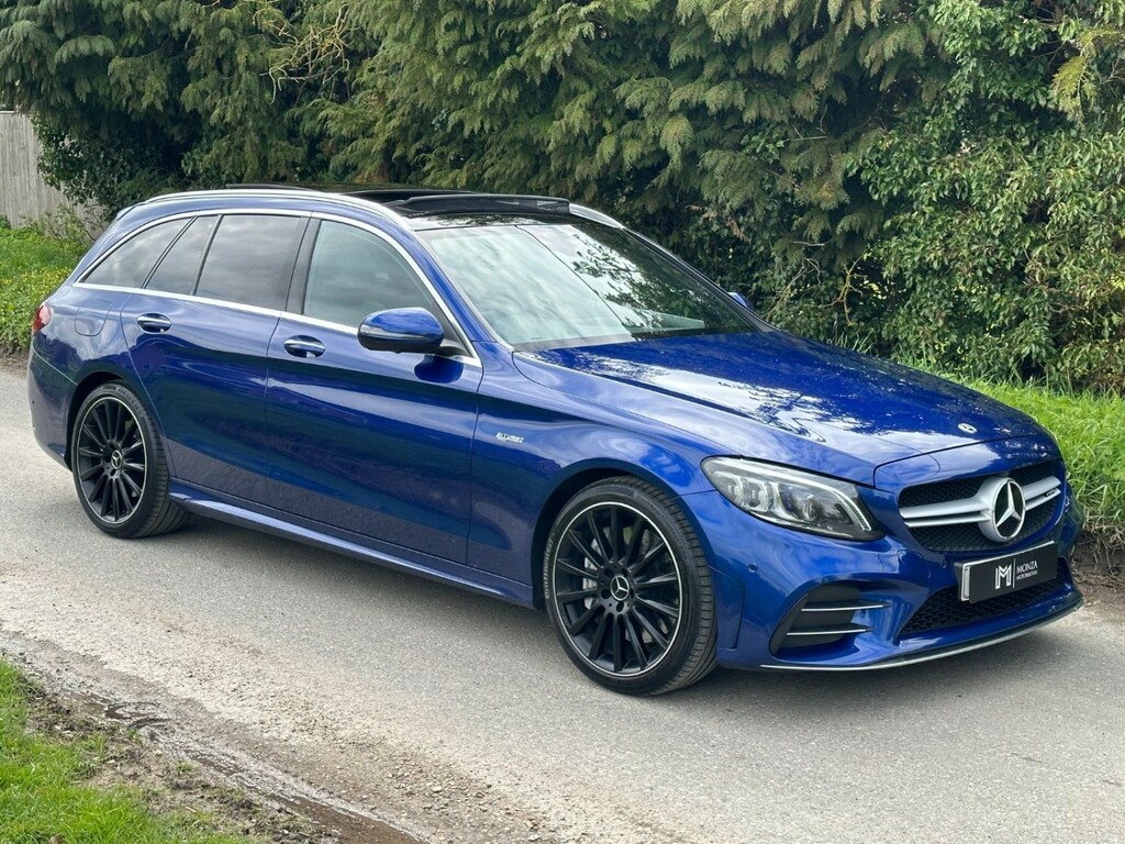Mercedes-Benz C Class 3.0 C43 Amg Edition Premium Plus Estate 4Matic Blue