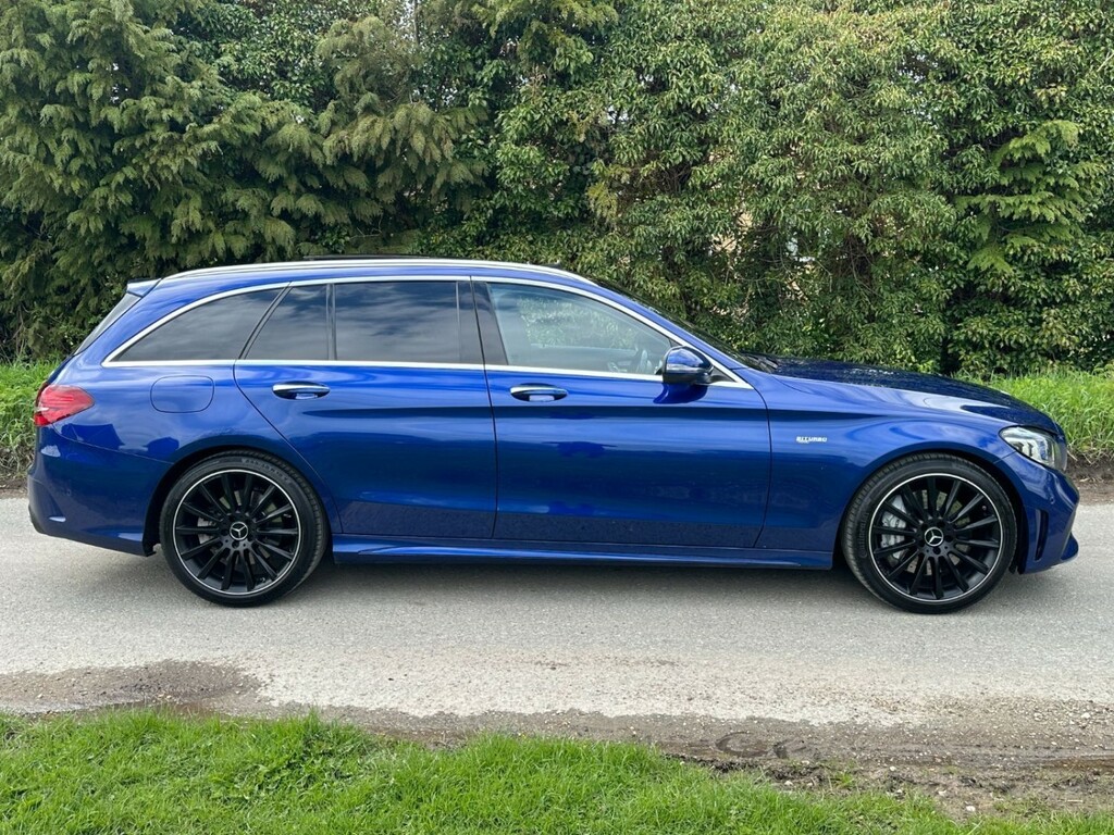 Mercedes-Benz C Class 3.0 C43 Amg Edition Premium Plus Estate 4Matic AF68XMH Blue #2