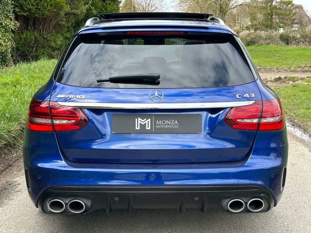 Mercedes-Benz C Class 3.0 C43 Amg Edition Premium Plus Estate 4Matic AF68XMH Blue #4