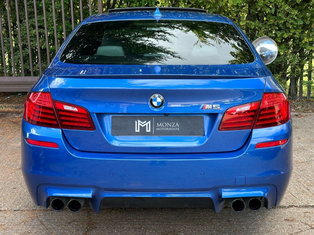 BMW M5 4.4 V8 Dct Blue #4
