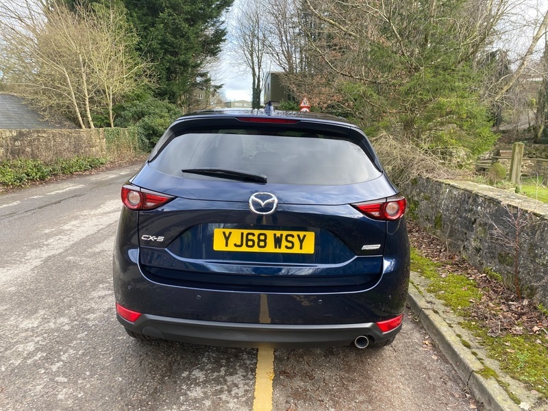 Mazda CX-5 2.2 Skyactiv-d Sport Nav YJ68WSY Blue #5