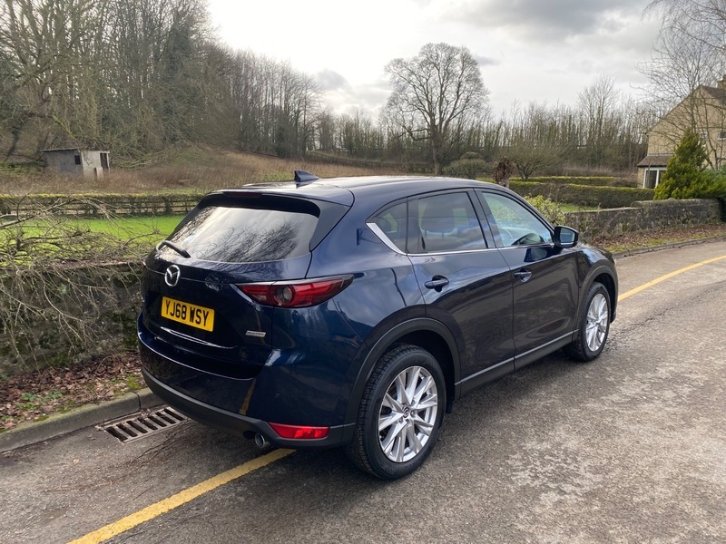 Mazda CX-5 2.2 Skyactiv-d Sport Nav YJ68WSY Blue #6