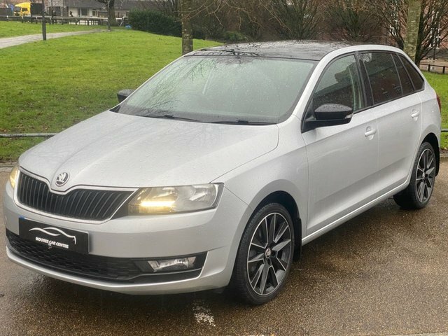 Skoda Rapid Spaceback 1.0 Tsi Se Sport WV68KPN Silver #3