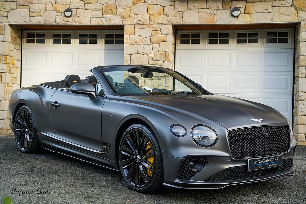 Bentley Continental Gt 6.0 W12 Gtc Speed Convertible 4Wd Grey