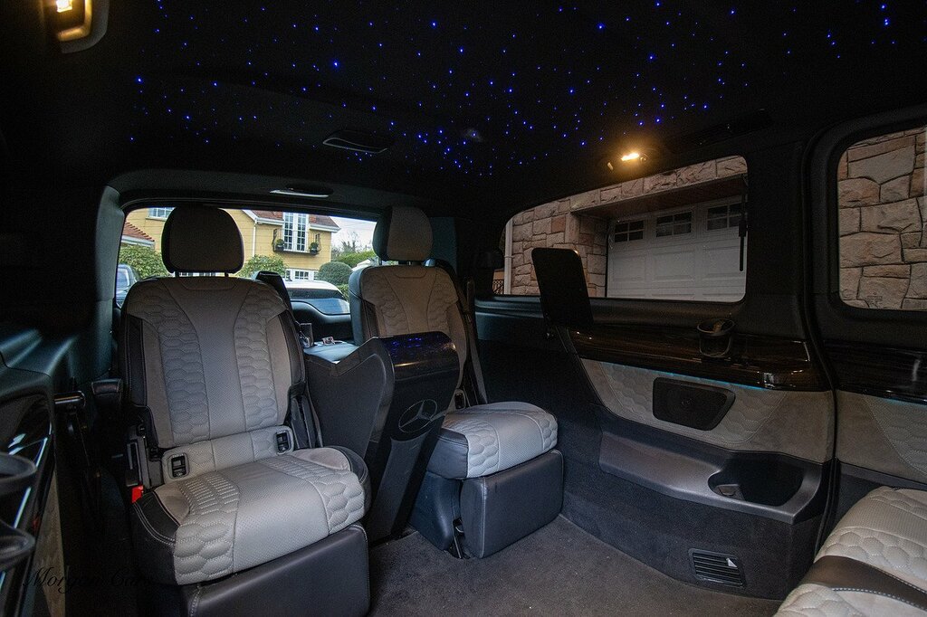 Mercedes-Benz V Class 2.0 V300d Sport Mpv G-tronic Euro 6 S WX69WJY Black #3