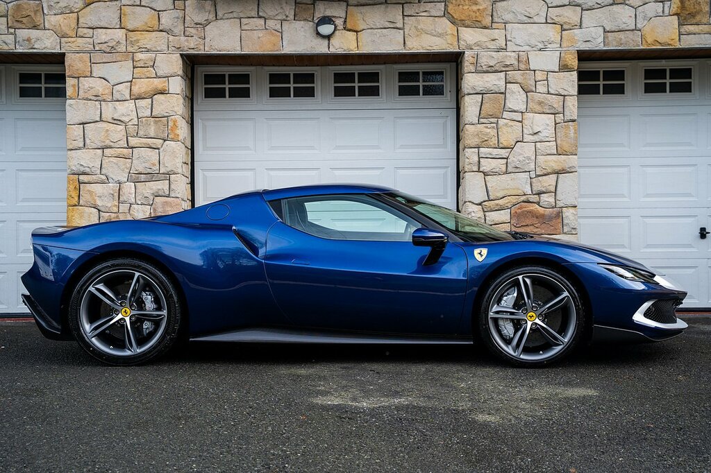 Ferrari 296 GTB 3.0T V6 7.45Kwh Coupe Plug-in Hybrid F1 Blue #3