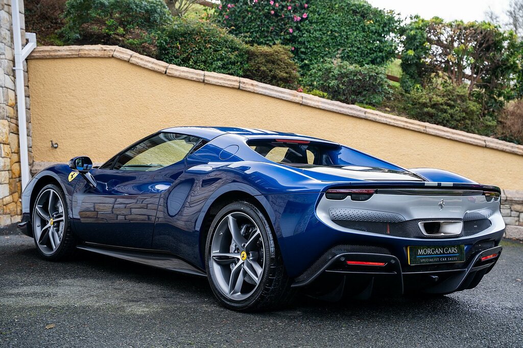 Ferrari 296 GTB 3.0T V6 7.45Kwh Coupe Plug-in Hybrid F1 Blue #6