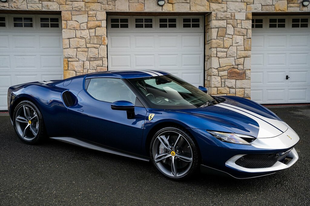 Ferrari 296 GTB 3.0T V6 7.45Kwh Coupe Plug-in Hybrid F1 Blue #2